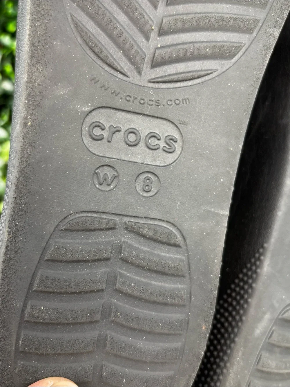CROCS Black Casual Slip-On Clog
